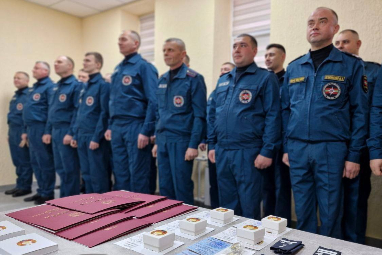 Спасатели Приднестровья приняли поздравления в честь годовщины создания ГУпЧС