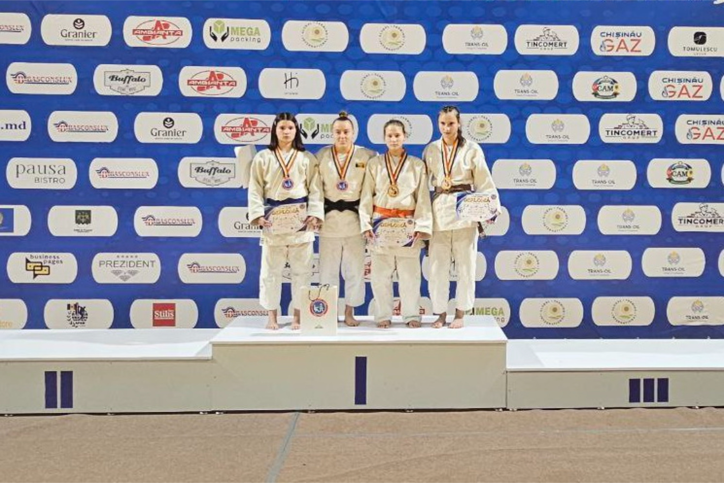Спортсменки из Приднестровья вошли в число призёров чемпионата Молдовы по дзюдо